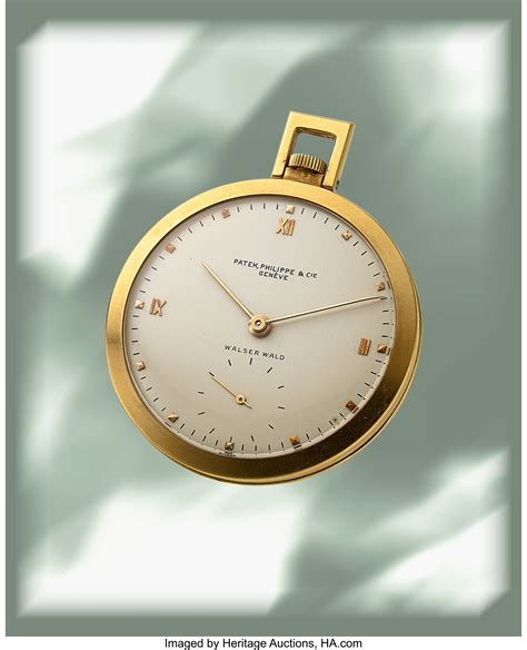 walser wald patek philippe pocket watch|Patek Philippe, Extremely Rare and Important, .